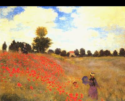 Claude Monet Poppies at Argenteuil